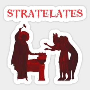 St. Theodore Stratelates Icon Cannibal Corpse Christian parody Sticker